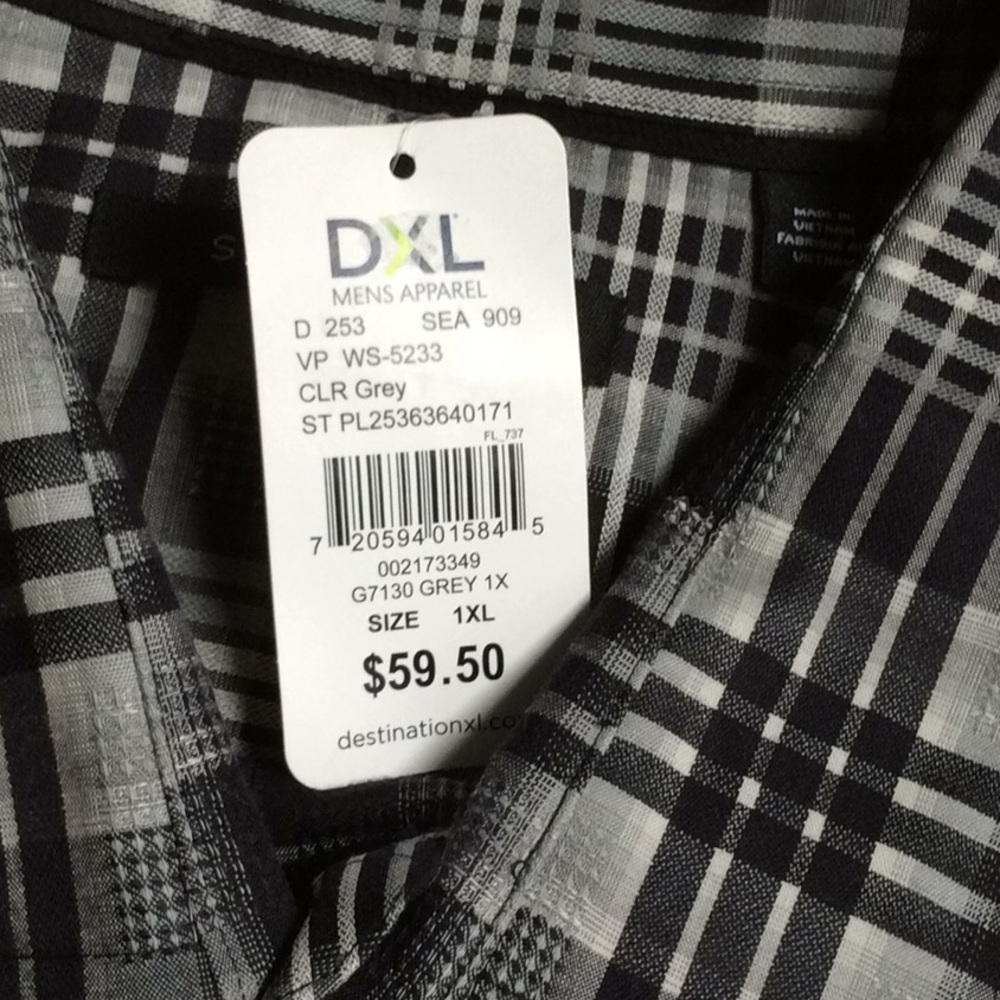 New with tags big & tall button down shirt